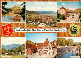 73929854 Staufen__Breisgau Stadtsee Burgruine Panorama Hauptstrasse Camping Belc - Autres & Non Classés