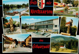 73929625 Kirchzarten Freibad Brunnen Dorfstrasse Kurhaus Campingplatz Kirche Pan - Kirchzarten