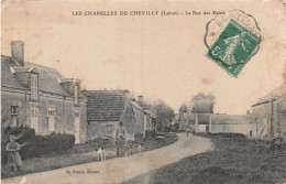 45 LES CHAPELLES DE CHEVILLY La Rue Des Balais ETAT - Other & Unclassified