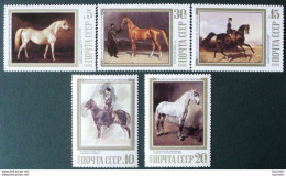 D233  Horses - Chevaux - Russia 1988 -  MNH - 1,3 (x-40-190) - Pferde