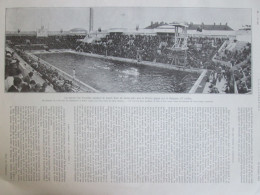 1924 JEUX OLYMPIQUES WATER POLO  PARIS   Piscine Des Tourelles Jo La Piscine Georges-Vallerey 75020 PARIS - Non Classificati