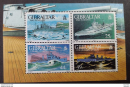 D2785  Warships - Bateaux De Guerre - Gibraltar Yv B18 MNH - 2,75 (9) - Boten