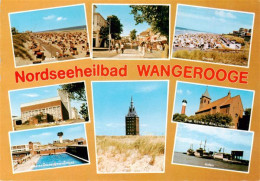 73930667 Wangerooge_Wangeroog_Nordseebad Strand Zedeliusstrasse Kath Kirche Meer - Wangerooge