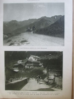 1924 LE TOUR DE FRANCE CYCLISTE   LA GRITTAZ  Tourmalet  Col Aubisque  Mont Angel   THYS AYMO  ALANCOURT  CUVELIER - Non Classés