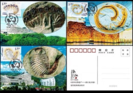 China Maximum Card 2024-4 World Natural Heritage Site - Chengjiang Fossil Site - Maximumkaarten