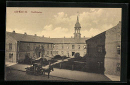 AK Kiel, Kutsche Vor Dem Stadtkloster  - Kiel