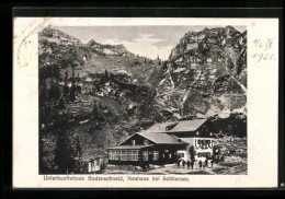 AK Neuhaus B. Schliersee, Unterkunftshaus Bodenschneid  - Schliersee