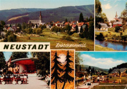 73929445 Neustadt__Schwarzwald_Titisee-Neustadt Panorama Mit Kirche Kurkonzert M - Titisee-Neustadt