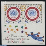United Nations, Geneva 2001 UNPA S/S, Mint NH, Various - Philately - Post - Round-shaped Stamps - Poste