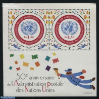 United Nations, Geneva 2001 UNPA S/S, Mint NH, Various - Philately - Post - Round-shaped Stamps - Post