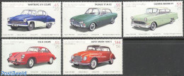 Germany, Federal Republic 2003 Welfare 5v (Wartburg,Opel,Porsche,Ford,Auto Union), Mint NH, Transport - Automobiles - Nuovi