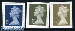 Great Britain 2002 Definitives 3v S-a, Mint NH - Nuevos