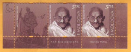 2019 Moldova Moldavie Mahatma Gandhi India 2v Mint - Mahatma Gandhi