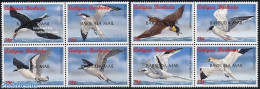 Barbuda 1998 Sea Birds 8v (2x[+] Or [:::]), Mint NH, Nature - Birds - Barbuda (...-1981)