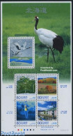 Japan 2008 Int. Greetings 5v M/s, Mint NH, Nature - Birds - Unused Stamps