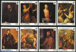 Gambia 1988 Titian 8v, Mint NH, Art - Paintings - Gambie (...-1964)