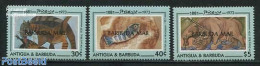 Barbuda 1994 Pablo Picasso 3v, Mint NH, Art - Modern Art (1850-present) - Pablo Picasso - Paintings - Barbuda (...-1981)