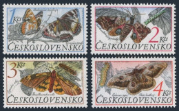Czechoslovakia 2647-2650, MNH. Michel 2902-2905. Butterflies 1987. - Unused Stamps