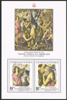 Czechoslovakia 2197 Sheet,MNH. PRAGA-1978,PHILEXPO.Titian(1488-1576).King Midas. - Nuovi