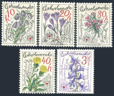 Czechoslovakia 2227-2231, MNH. Michel 2494-2498. Mountain Flowers, 1979. - Unused Stamps
