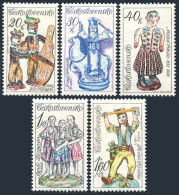 Czechoslovakia 2212-2216, MNH. Michel 2479-2483. Slovak Ceramics, 1978. - Unused Stamps