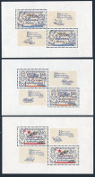 Czechoslovakia 2136-2138, MNH. Michel 2407A-2409A. For A Europe Of Peace, 1977. - Neufs