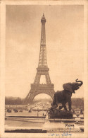 75-PARIS LA TOUR EIFFEL-N°T5058-A/0057 - Tour Eiffel