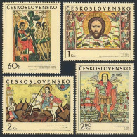 Czechoslovakia 1722-1725, MNH. Mi 1976-1979. Slovak Icons,16th-18th Century,1970 - Neufs