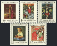 Czechoslovakia 1658-1662, MNH. Mi 1910-1914. Paintings 1969. Frantishek Muzika, - Neufs