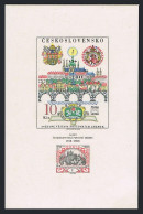 Czechoslovakia 1554, MNH. Mi Bl.29. PRAGUE-1968, Czechoslovak Postage Stamps-50. - Neufs
