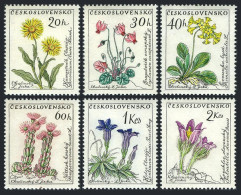 Czechoslovakia 1013-1018,MNH.Michel 1234-1239. Wild Flowers 1960.Primrose, - Neufs