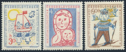 Czechoslovakia 887-889,MNH.Michel 1106-1108. UNESCO-1958.Child Drawings. - Ungebraucht