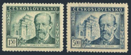 Czechoslovakia 386-387, MNH. Michel 578-579. Bedrich Smetana, Composer, 1949. - Unused Stamps