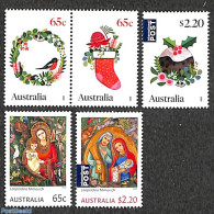 Australia 2020 Christmas 5v, Mint NH, Religion - Christmas - Neufs