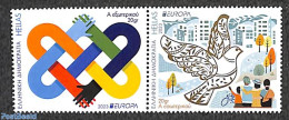 Greece 2023 Europa, Peace 2v [:], Mint NH, History - Various - Europa (cept) - Peace - Joint Issues - Nuevos