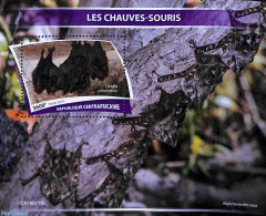 Central Africa 2019 Bats S/s, Mint NH, Nature - Bats - Repubblica Centroafricana