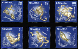 2011, Rumänien, 6564-69, ** - Sonstige & Ohne Zuordnung