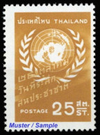 1958, Thailand, 341, ** - Thaïlande