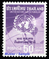 1960, Thailand, 357, ** - Thaïlande