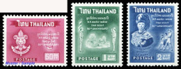 1961, Thailand, 382-84, ** - Tailandia