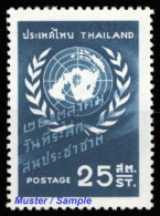 1959, Thailand, 346, ** - Thaïlande