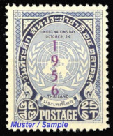 1956, Thailand, 330, ** - Tailandia