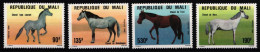 Mali 1034-1037 Postfrisch Pferde #JA331 - Malí (1959-...)