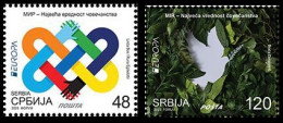 Serbia 2023. EUROPA, Peace – The Highest Value Of Humanity, Pigeon, MNH - Serbien