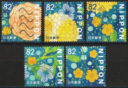 Japan 2018 - Mi 9129... - YT 8757... ( Flowers ) - Gebraucht