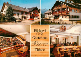 73928884 Titisee-Neustadt Baeckerei Cafe Gaestehaus Knoerzer Gastraeume - Titisee-Neustadt