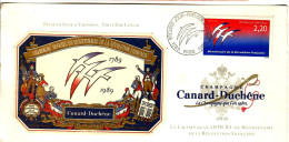79738 -  Champagne  CANARD  DUCHENE - Brieven En Documenten