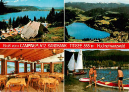 73928840 Titisee-Neustadt Campingplatz Sandbank Seepartien Gaststube - Titisee-Neustadt