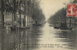 DESTOCKAGE Avant Fermeture Boutique BON LOT 100 CPA INONDATIONS PARIS 1910   (toutes Scannées ) - 100 - 499 Cartes