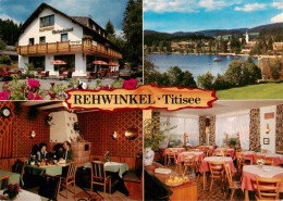 73928798 Titisee-Neustadt Gasthaus Pension Rehwinkel Gastraeume Seepartie - Titisee-Neustadt